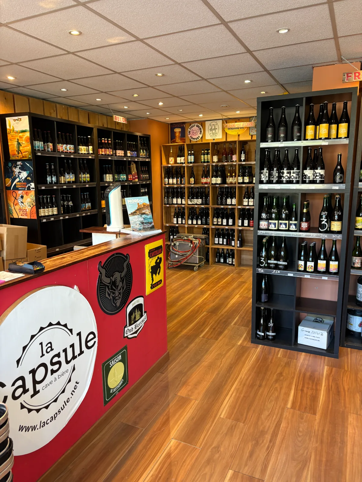 La Capsule — cave à bière
