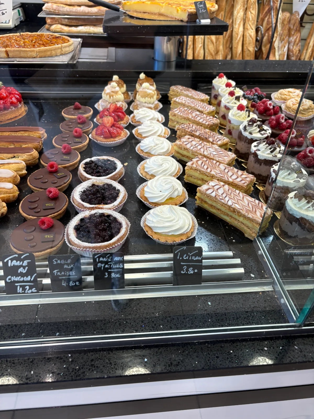 Nos pâtisseries